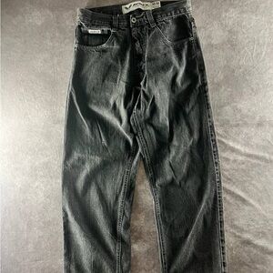 Avirex Eagle Crest Black Jeans 32x32 – Rare Vintage Military Streetwear